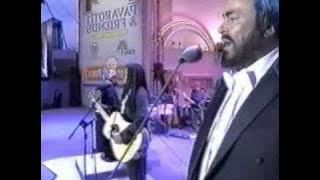 Baby Can I Hold You Tonight - Pavarotti and Tracy Chapman Live
