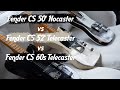 Fender custom shop tele shootout nocaster vs 52 tele vs 60s tele
