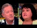 Reallife martha from baby reindeer unmasked  interviewed by piers morgan