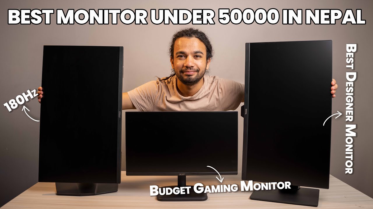 Best Monitor Under रु 50000 in Nepal 2024 🖥️