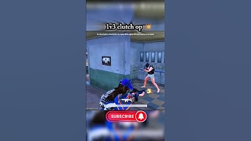 🔪+🔫 1v3 MIXED CLUTCH | Chaku + UZI OP Fight 💥 BGMI#bgmi