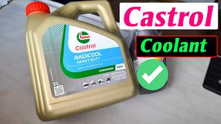 Best Castrol Radicool Heavy Duty Concentrate Antifreeze Green Coolant use mixing Ratio for CAR