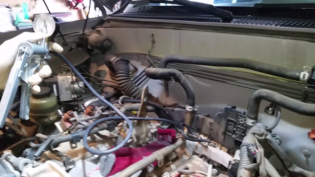 Toyota Tundra air injection pump problem - YouTube