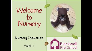 Nursery Induction Week 1