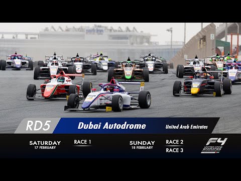 5-й Этап Формулы 4, Дубай 2024. (Formula 4 UAE 2024, Dubai Autodrome) 16-18 Февраля