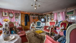 Bewitching Abandoned Pink Fairy Tale House in Germany Untouched