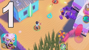 Zombie Paradise - Mad Brains - Gameplay Walkthrough Part 1 (iOS, Android)