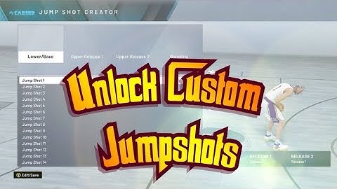 NBA 2K20 - HOW TO UNLOCK JUMPSHOT CREATOR