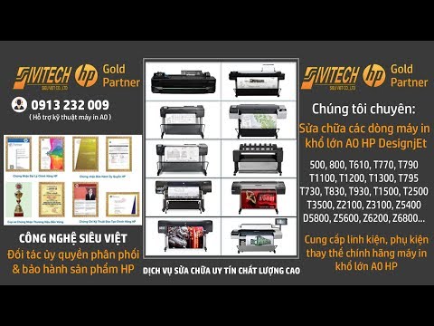 Sửa Chữa Máy In Màu Khổ Lớn A0, A1 Chất Lượng Cao Uy Tín Bảo Hành Dài Hạn Giá Rẻ