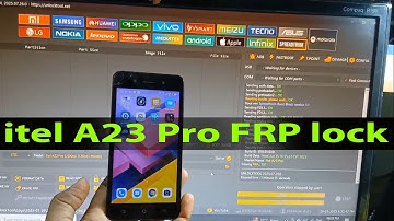 itel A23 Pro frp lock bypass by unlock tool 2025.