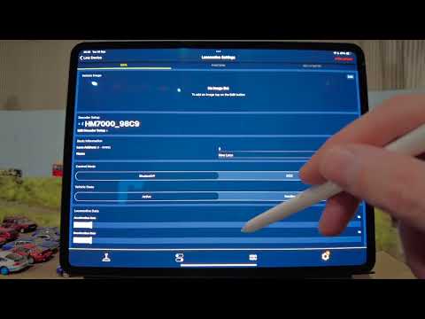 How To Pair A Hornby HM7000 Decoder With A Tablet For The First Time, And Install A Sound Profile