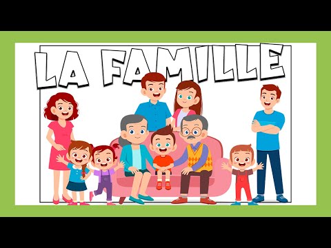 La familia 👨‍👩‍👧‍👦 en francés | Vocabulario