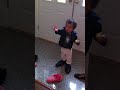 지우명우 명우 벙거지 꼴때리는 명우