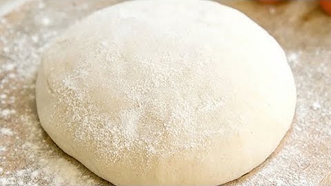 How to Make the Perfect Pizza Dough | Pizza Dough Recipe with Dry Yeast