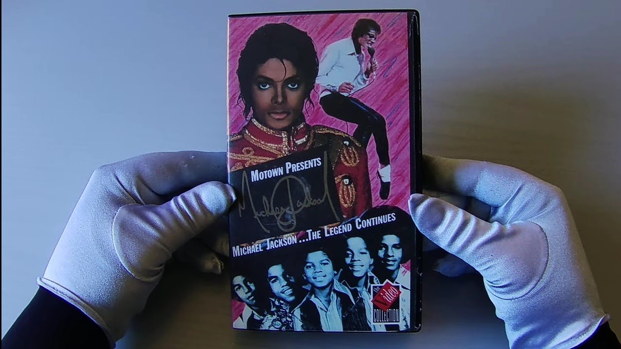 Michael Jackson - The Legend Continues (vhs cassette) 1988