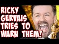 Celebrities PANIC As Woke Hollywood, Oscars FALLS APART! Ricky Gervais WARNS Them!