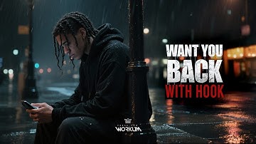 "Want You Back" (with hook) | Rap Instrumental | Sad Piano Beat