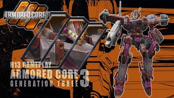 Gen 3 AC Build 3+SL #14: Rouge 【Armored Core 3】
