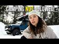 Harsh reality of winter truck camping in the arctic