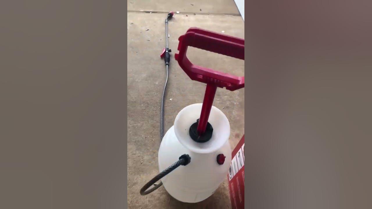 Pump Sprayer Won’t Quit Spraying YouTube