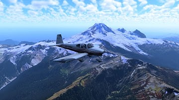 X-Plane 12 - ORBX TrueEarth US Washington SD - just trying my new scenery