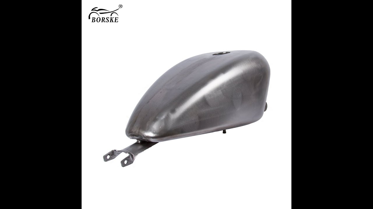 New Modified Universal Cafe Racer Fuel Tank Carbon Steel Motorcycle Gas Tank for Harley