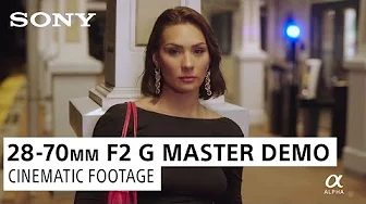 FE 28-70mm F2 G Master Lens Cinematic Footage
