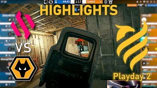 SHAIIKO 19 KILL GAME! New BDS vs Wolves - HIGHLIGHTS - Playday 2 - EUL 2022 Stage 3 - R6 Esport