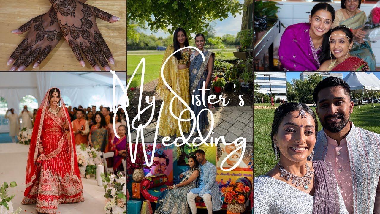 My Sister's Wedding | Indian wedding weekend, building a wedding emergency kit, and family time!