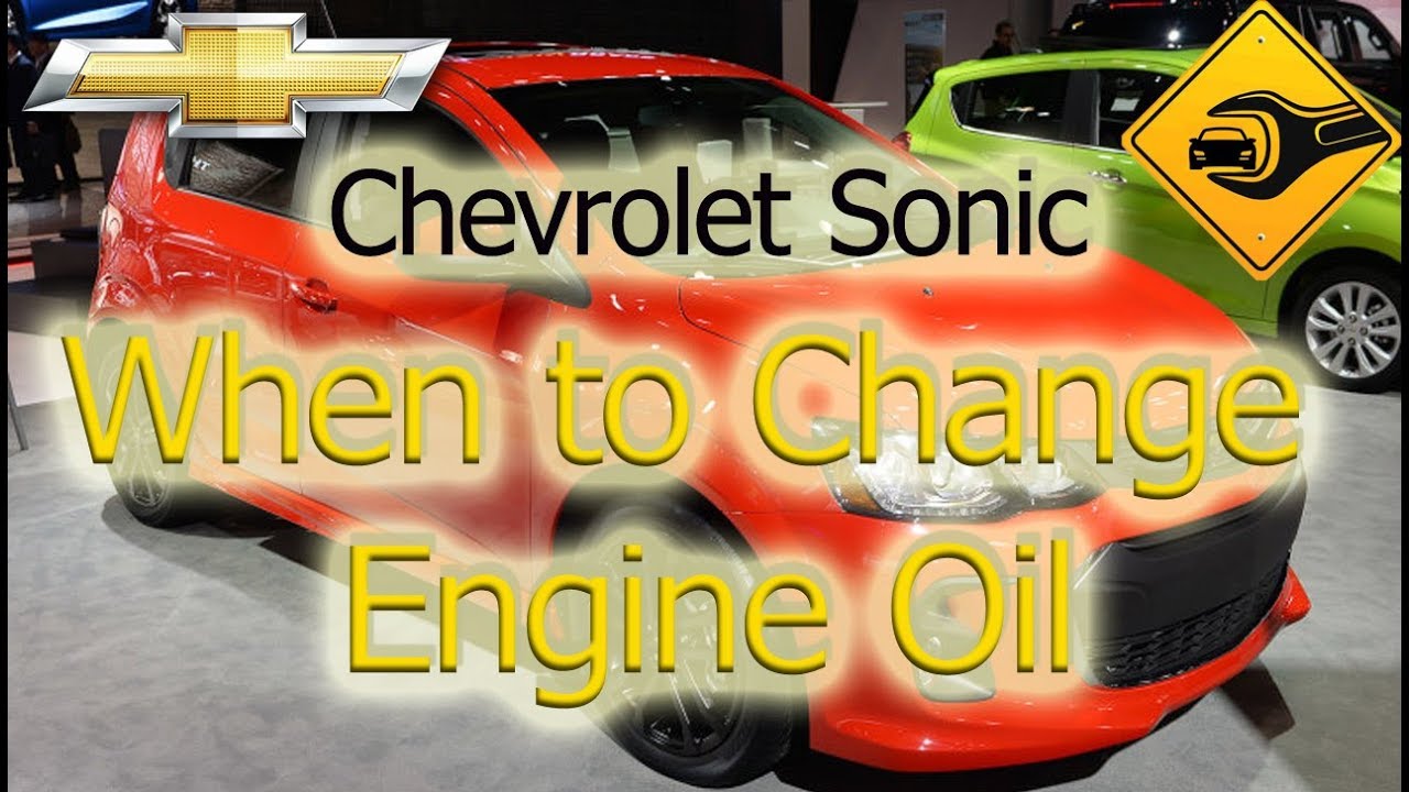 Chevrolet Sonic Owners Manual: Engine Oil Change Chevrolet Sonic Owners Manual: Engine Oil Change