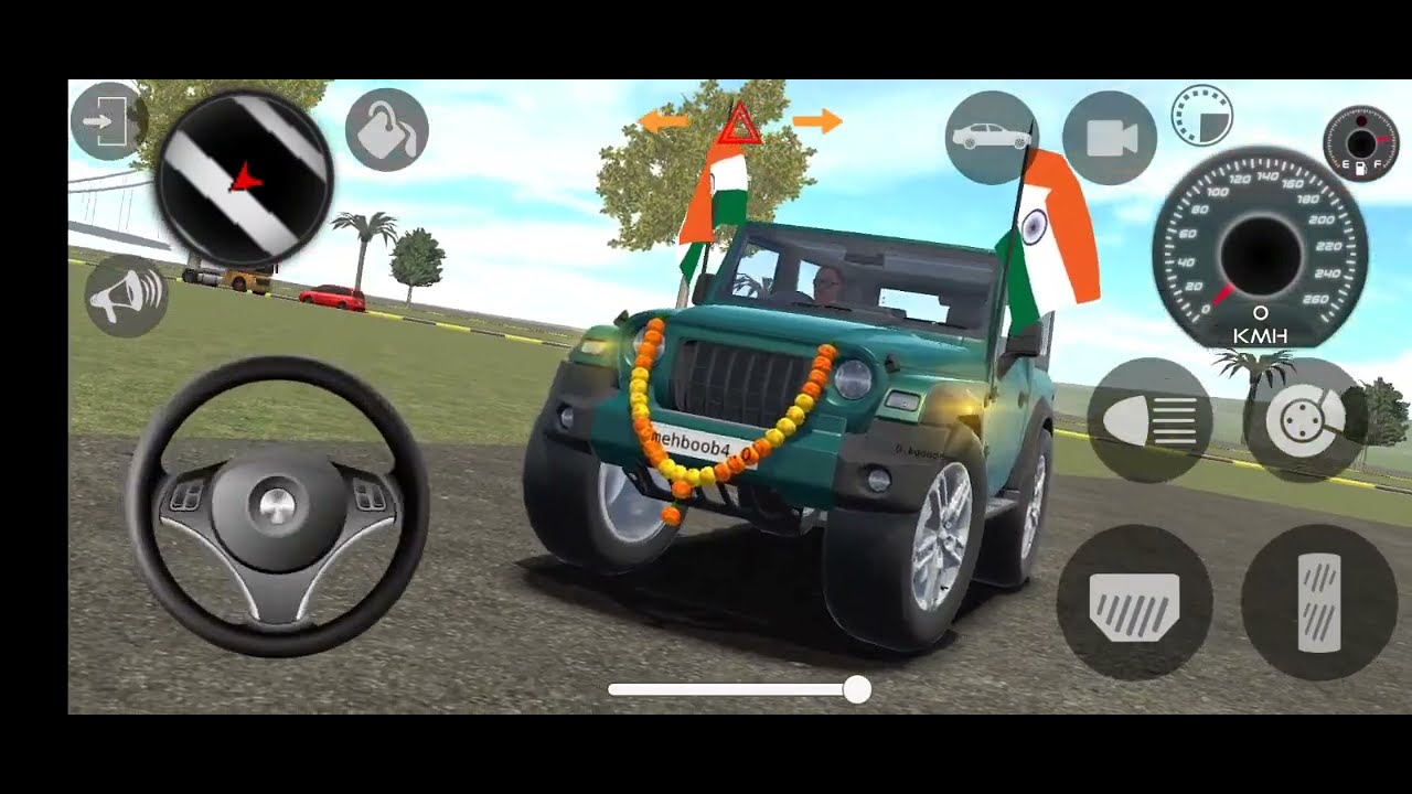 Dollar Song Modified Mahindra Thar Indian Cars Simulator 3D