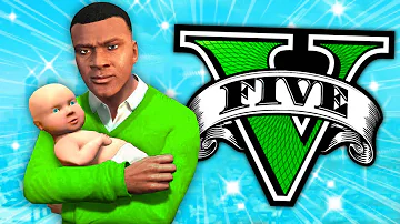 FRANKLIN TIENE un BEBÉ en GTA 5! Grand Theft Auto V - GTA V