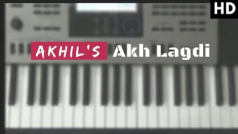 Akh Lagdi || Akhil || Piano Cover || Punjabi Song 18