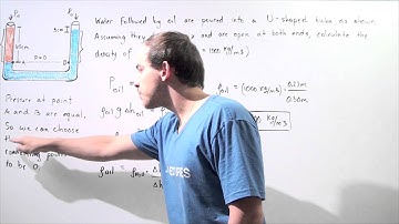 Fluid Pressure and Density Example
