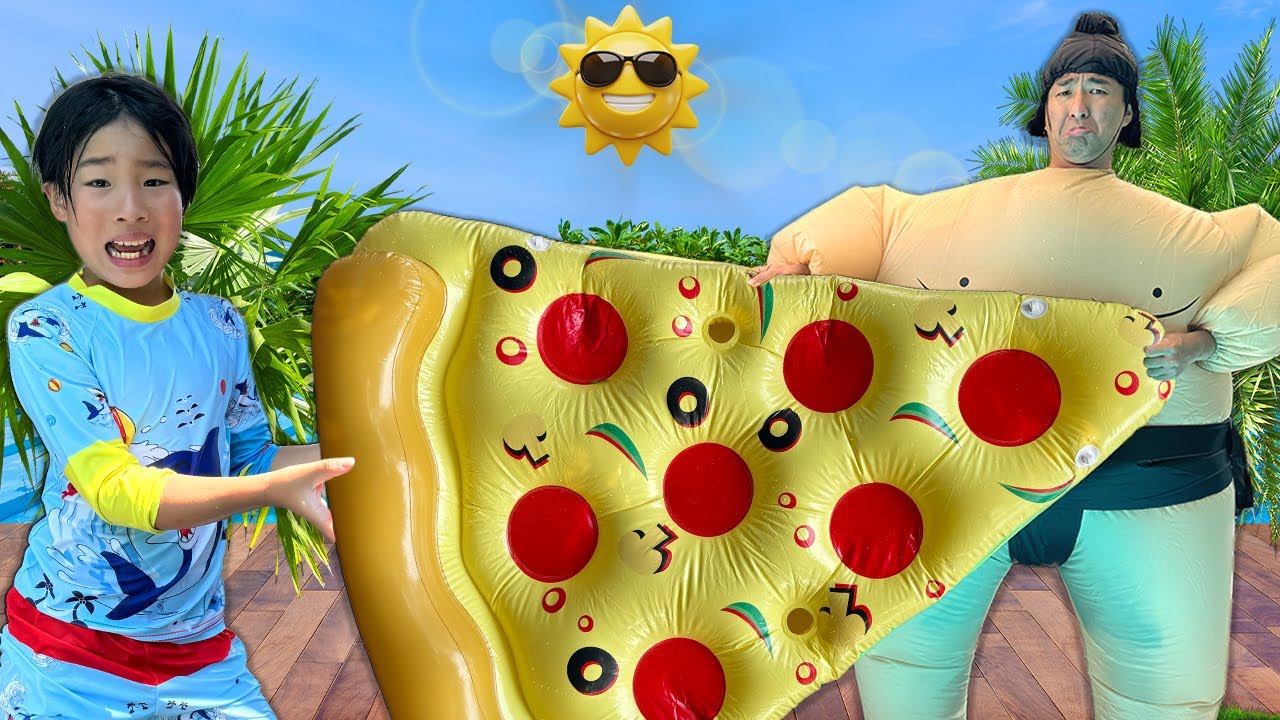 【寸劇】うきわ泥棒を探せ！夏の楽しい動画コレクション　かえであーたん Kaede and Ahtan’s Funny Summer Story