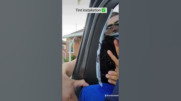 Window tint install #automobile#fyp#foryou#howto#asmr#trending#viralvideo#windowtint#windowtinting
