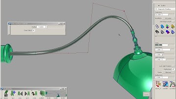 Alias Studio 2008 - Feature Specific Data Modeling Tube Surface