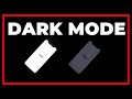 How To Turn On DARK MODE On iPhone X (ios 13+)