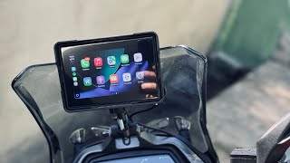 Instalando CarPlay na dominar 400 (Bajaj)