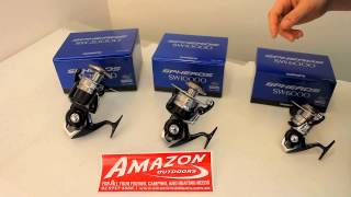 Shimano Spheros SW 6000 /10000 / 20000 Fishing Reels - Amazon Outdoors -  YouTube