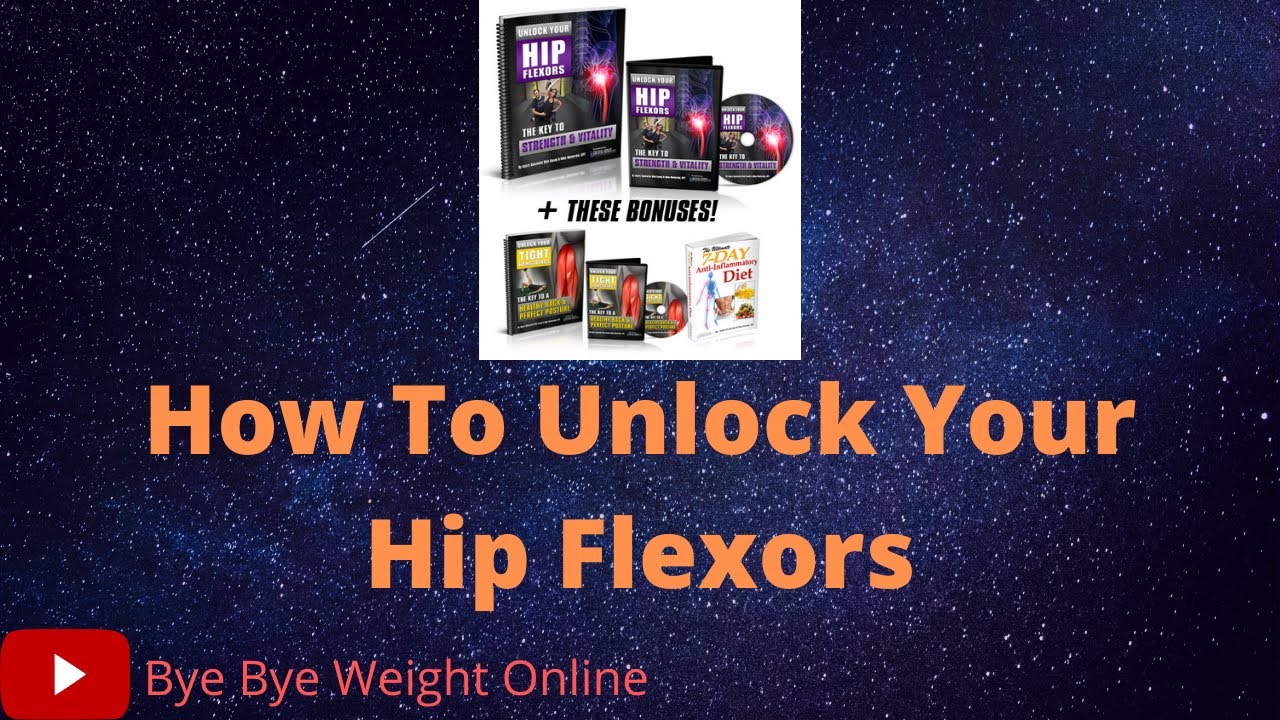 How To Unlock Your Hip Flexors - YouTube