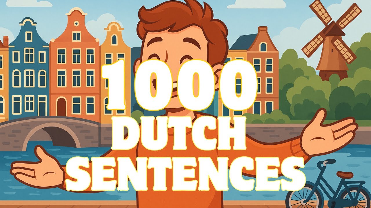1000 Common Dutch Sentences | Long Listen & Repeat Practice for Beginners (A1–A2)
