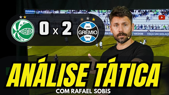 RAFAEL SOBIS FAZ ANÁLISE TÁTICA DE JUVENTUDE 0 x 2 GRÊMIO , PELO BRASILEIRÃO 2025