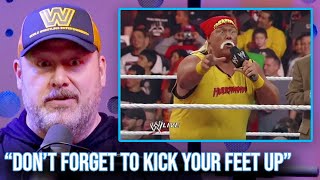 Will Sasso Dressed As Hulk Hogan on WWE RAW