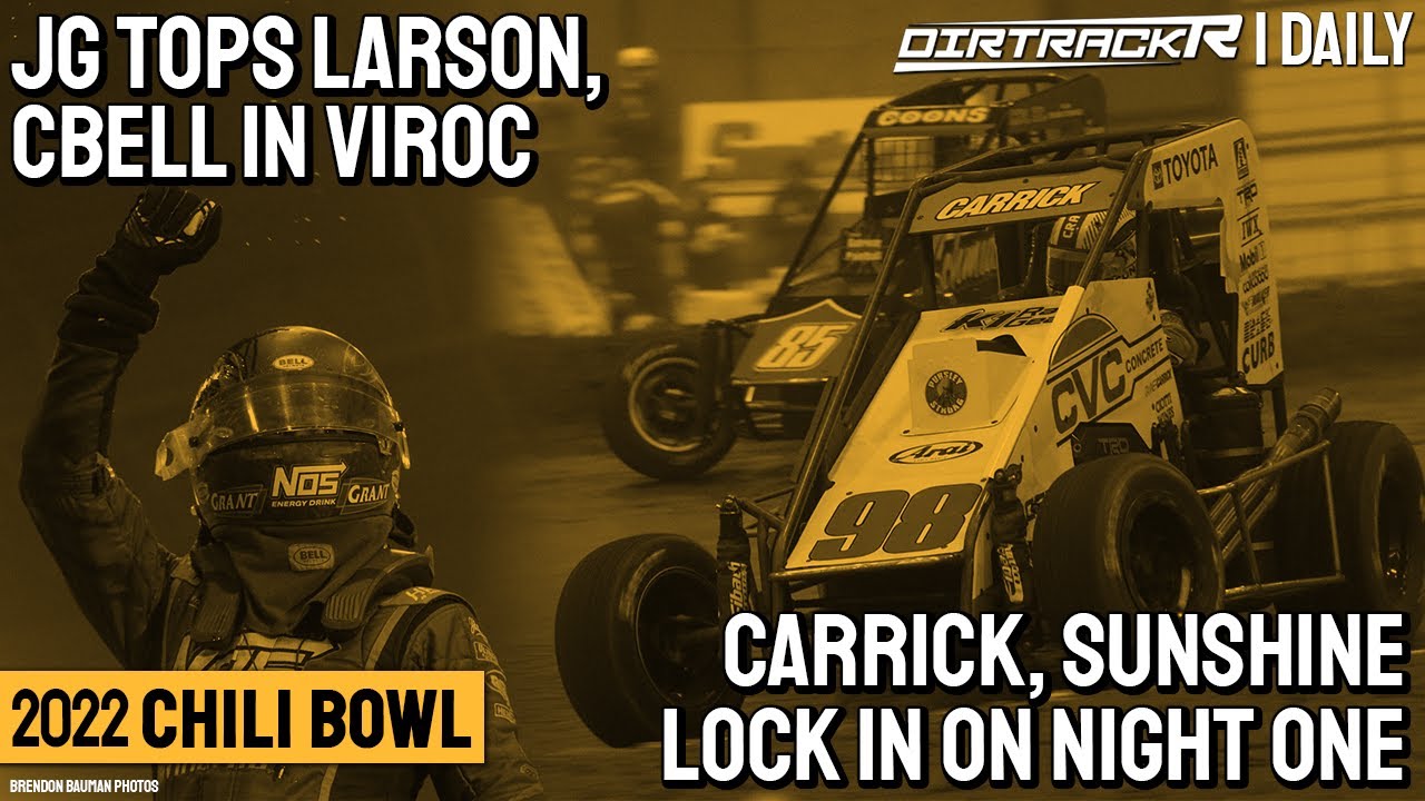 Tanner Carrick, Tyler Courtney lock into Chili Bowl feature Justin