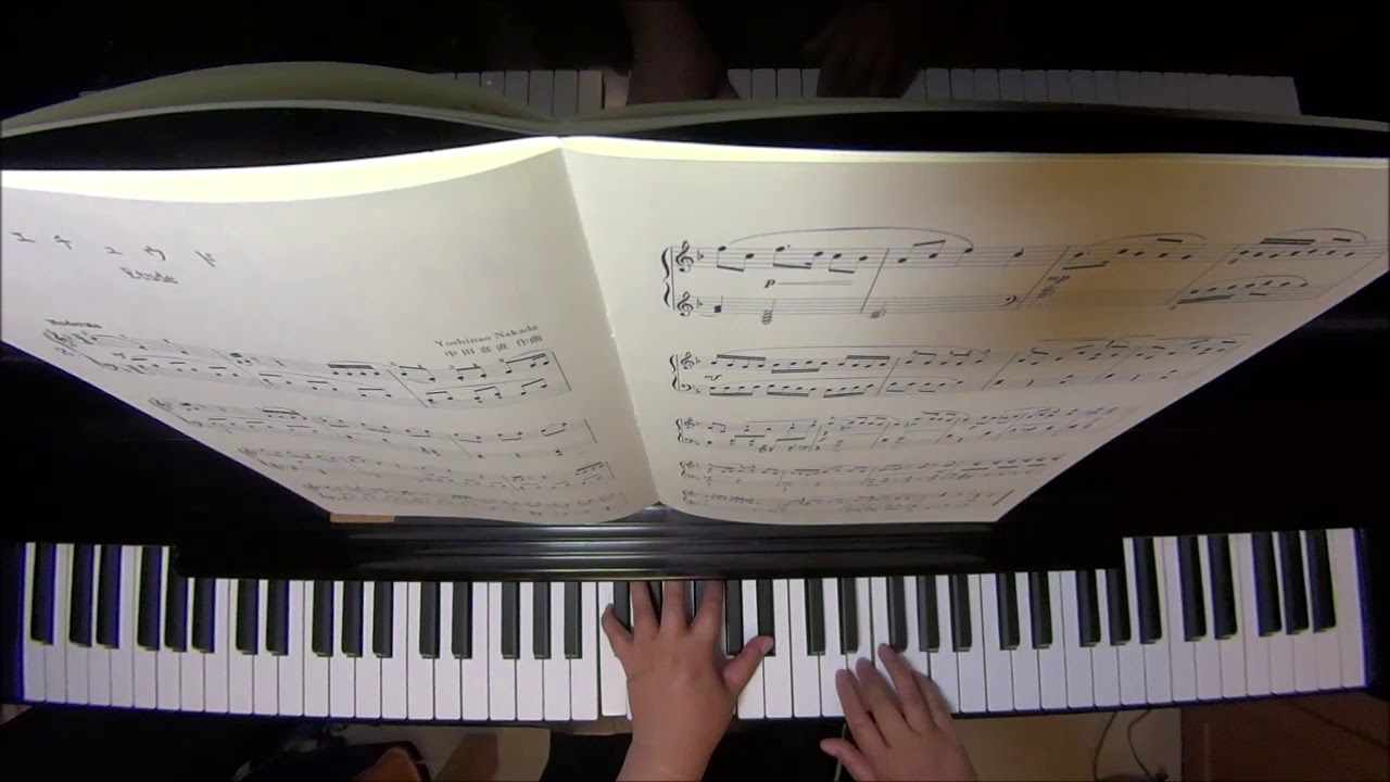 エチュウド（「現代日本こどものためのピアノ曲」むらたせつこ