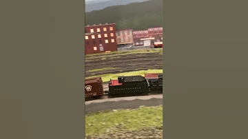 PRR I1SA 2 10 0 Hippo 4326 Pounds Over The Hill Interlocking Diamond Into Bethlehem With 32 Cars 