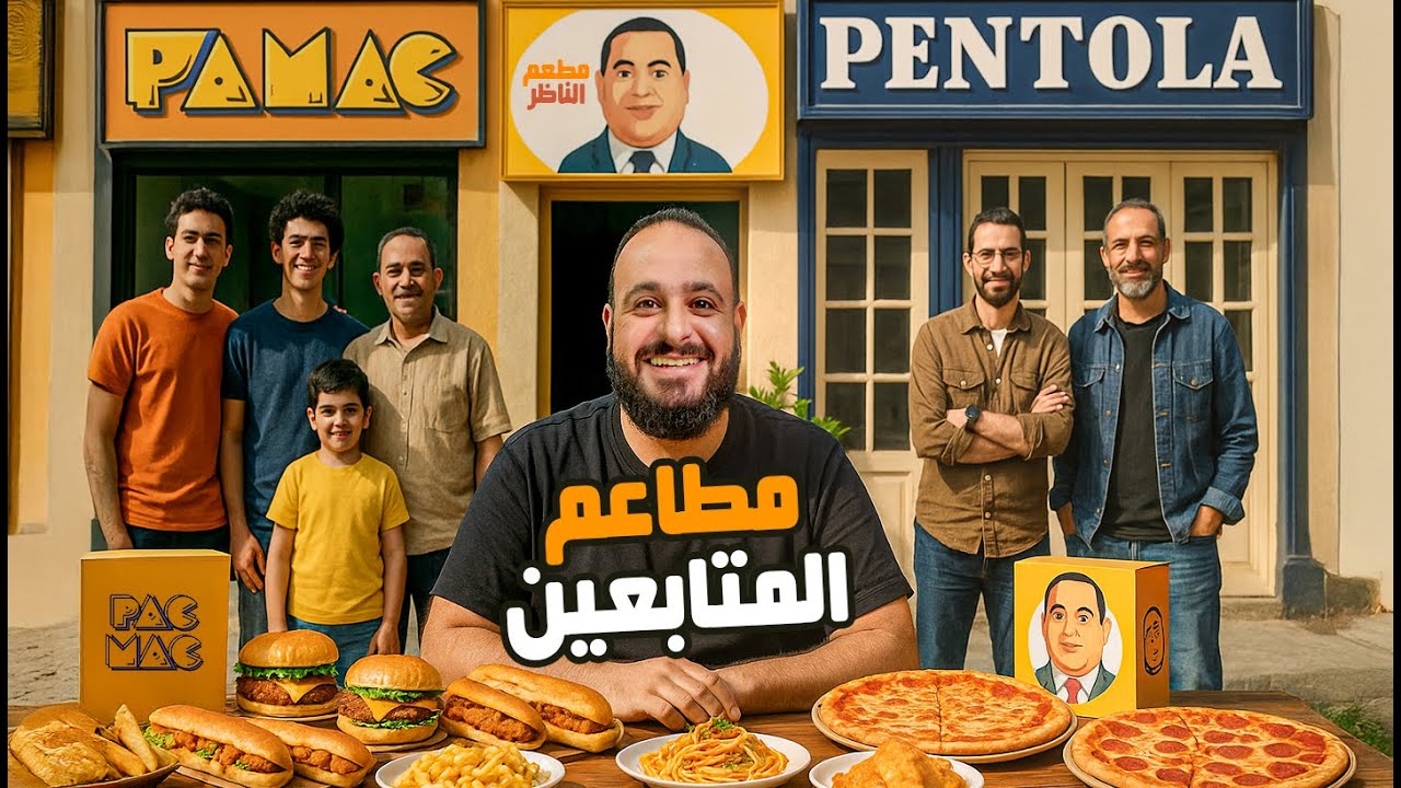 ⁣بنتولا 🍔 باك ماك 🍟 الناظر 😋 جربت مطاعم المتابعين هتطلع حلوة؟ 🤔🔥