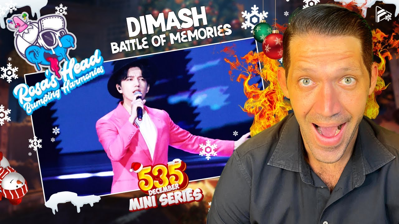 THE PODIUM IS NOW PINK!! Dimash - Battle Of Memories (Gala in Macau) (Reaction) (RHBH 535 Series)