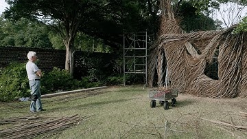 Stickwork: Patrick Dougherty at The Hermitage Museum and Gardens